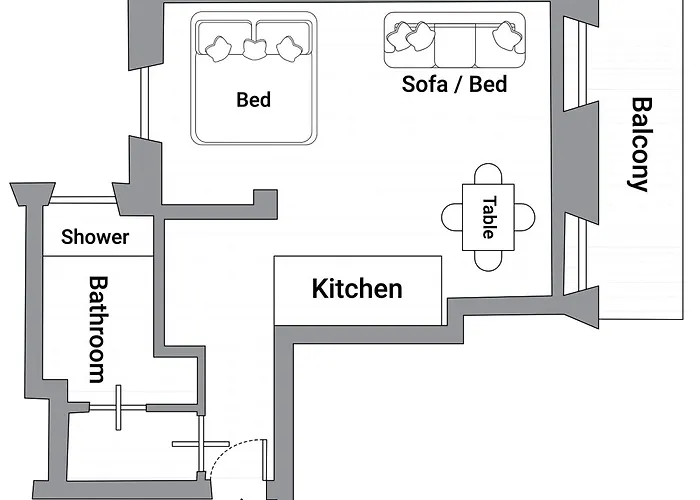 아파트 Via Sant'alessandro 22 - Sostify *